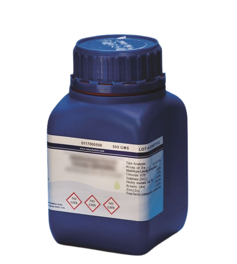 Hexafosfato de sodio purificado (purified sodium hexaphosphate) 68% 500 g L. CHEMIE 5890