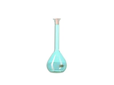 Balón volumétrico borosilicato Clase A, tapa plástica 12/21, con certificado de lote, 10 ml POBEL 495823 - (Cantidad 10 unidades)