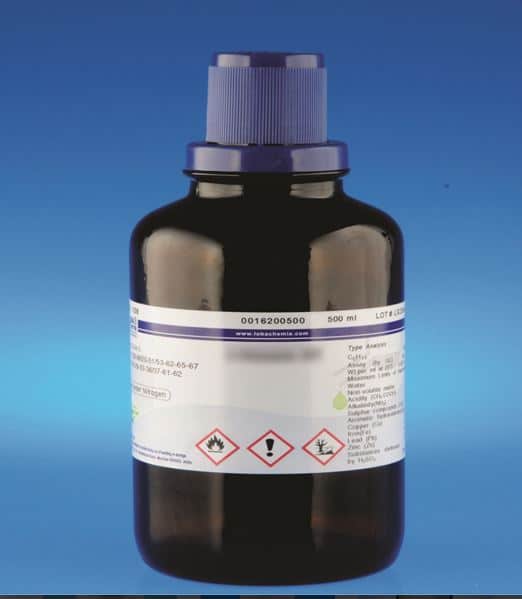 Alcohol acetona solución 50% 500 mL Loba Chemie 00532