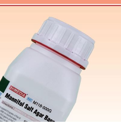 Mannitol Salt Agar Base (Agar base manitol salado) 500 g HiMEDIA M118