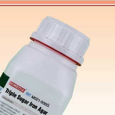 Triple Sugar Iron Agar (TSI AGAR) 500 g HiMEDIA M021
