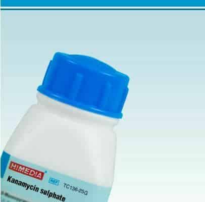 Sulfato de kanamicina (Kanamycin sulfate) 25 g HiMEDIA TC136