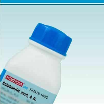 Ácido Sulfanílico, Grado AR 100 g HiMEDIA GRM428