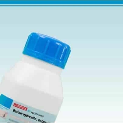 Bario hidróxido x 8H2O, purificado (Barium hydroxide x 8H2O, purified) 500 g HiMEDIA GRM279