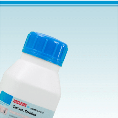 Sucrose, Hi-Cert, bacteriological grade (Sacarosa, Hi-Cert, grado bacteriológico) 500 g HiMEDIA GRM601