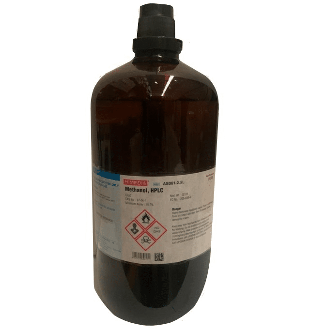 Metanol HPLC 2.5 L HiMEDIA AS061