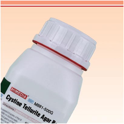 Base de agar de cistina y telurito (Cystine Tellurite Agar Base) HiMedia M881-500 g