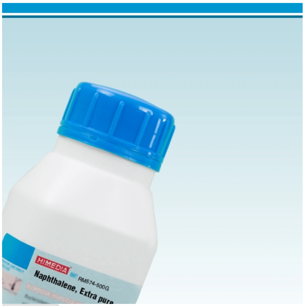 Naftaleno extra puro (extra pure naphthalene) 500 g HIMEDIA GRM574
