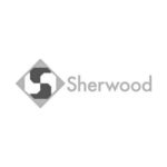 Sherwood logo blanco y negro