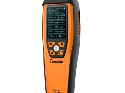 Medidor de calidad del aire de dióxido de carbono CO2, partículas PM2.5, PM10, temperatura y humedad, con función para exportar datos TEMTOP M2000 2nd Generation