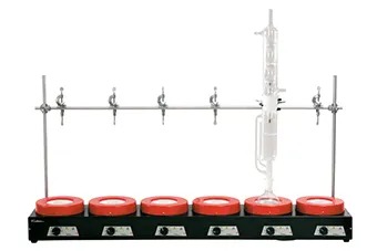 Batería de 6 mantas de calentamiento 500 ml FISATOM 52-6 115V
